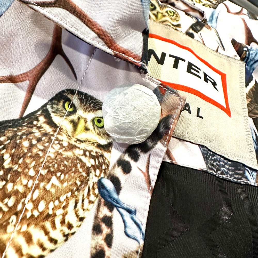 Hunter Multicolor Bird Print Utility Jacket - Picture 9 of 14